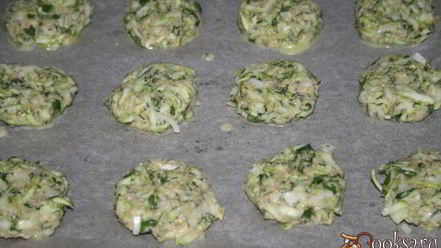 Рецепт кабачковых оладий в духовке без масла