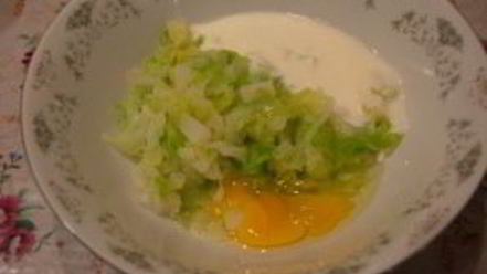 Рецепт капустных оладий на кефире