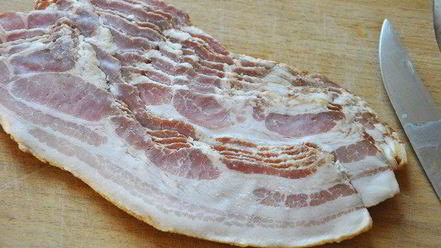 Рецепт картофельных оладий с беконом