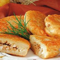 Рецепт Картофельных оладий с грибами