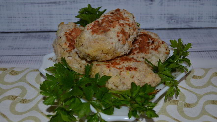 Рецепт куриных оладий