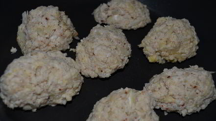 Рецепт куриных оладий