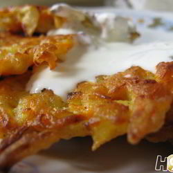 Рецепт Луковых оладий