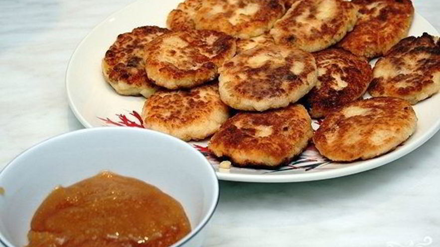 Рецепт манных оладий