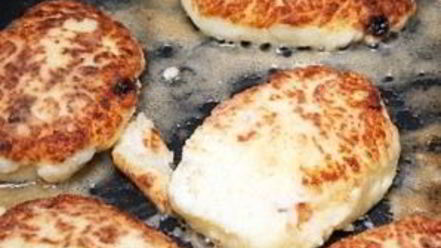 Рецепт манных оладий