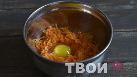 Рецепт морковных оладий