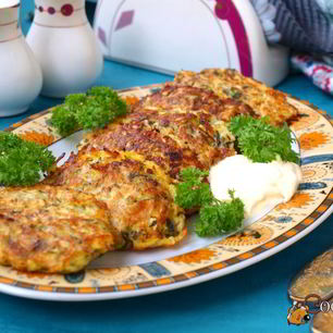 Рецепт Оладий из кабачков с манной крупой