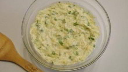 Рецепт оладий из кабачков с сыром