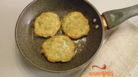 Рецепт оладий из кабачков с творогом