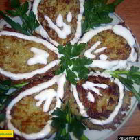 Оладьи из картофельного пюре