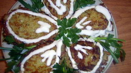 Рецепт Оладий из картофельного пюре