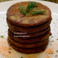 Оладьи из куриной печени