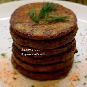 Рецепт Оладий из куриной печени