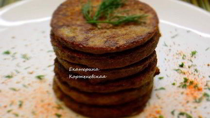 Рецепт Оладий из куриной печени
