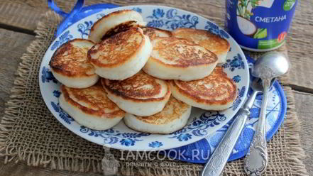 Рецепт оладий из рисовой муки