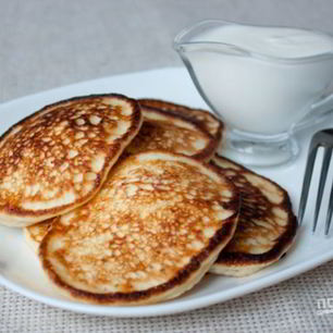 Рецепт Оладий из ряженки