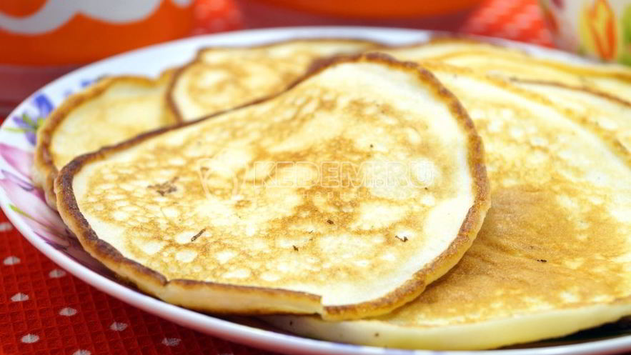 Рецепт оладий на кефире макси