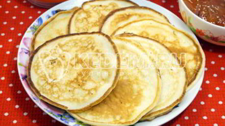 Рецепт оладий на кефире макси