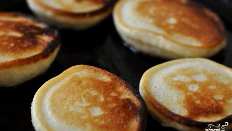 Рецепт оладий на молоке без яиц