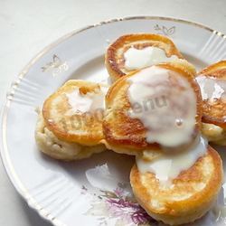 Рецепт Оладий на ряженке пышные быстро и вкусно