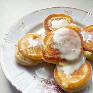 Рецепт Оладий на ряженке пышные быстро и вкусно