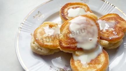 Рецепт Оладий на ряженке пышные быстро и вкусно