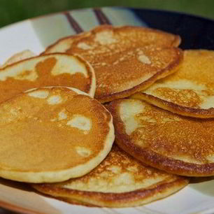 Рецепт Оладий на воде с яйцами