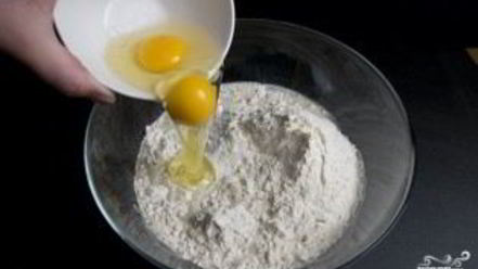 Рецепт оладий на воде с яйцами