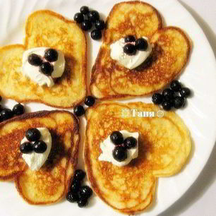 Рецепт Оладий по-итальянски с рикоттой и цедрой лимона