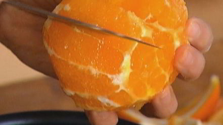 Рецепт оладий с апельсиновым соусом и корицей