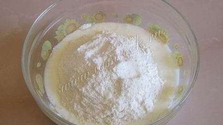 Рецепт оладий с кабачками кружками