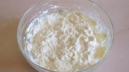 Рецепт оладий с кабачками кружками