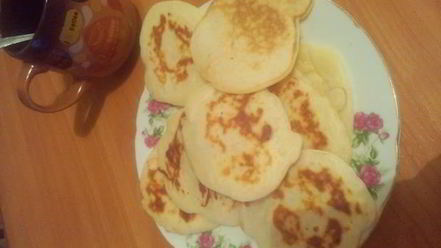 Рецепт оладий творожно-сметанные