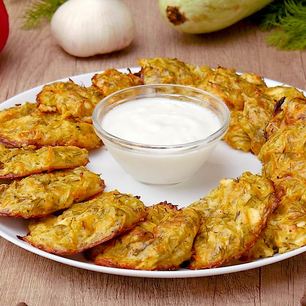 Рецепт Овощных оладий с фетой