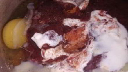 Рецепт печеночных оладий на сметане