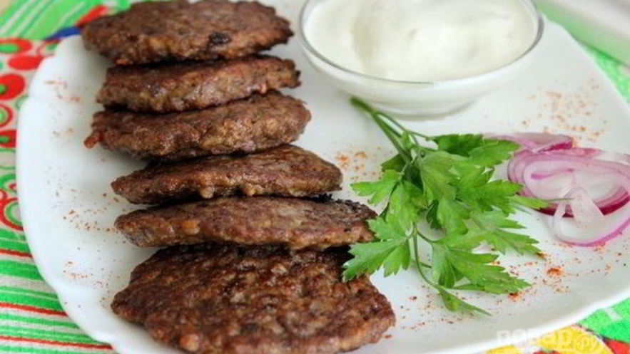 Рецепт печеночных оладий с гречкой