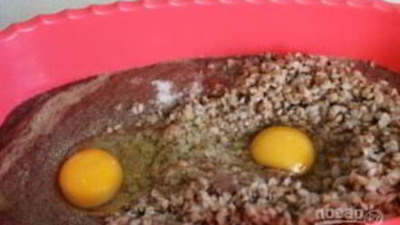 Рецепт печеночных оладий с гречкой