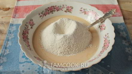 Рецепт пышных оладий на кефире в духовке