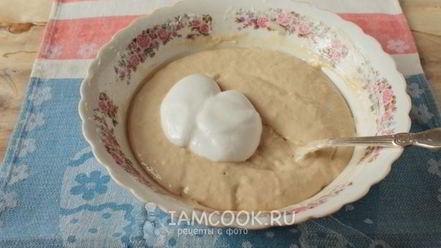 Рецепт пышных оладий на кефире в духовке