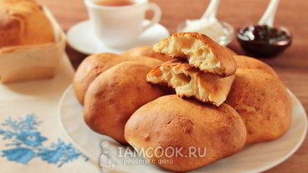 Рецепт пышных оладий на кефире в духовке