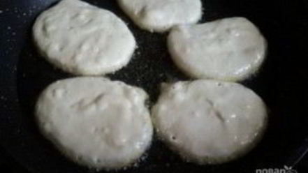 Рецепт пышных оладий на кефире