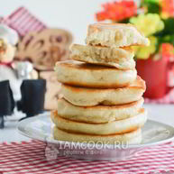 Рецепт Пышных оладий на ряженке