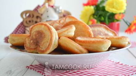 Рецепт пышных оладий на ряженке
