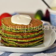 Рецепт Шпинатных оладий
