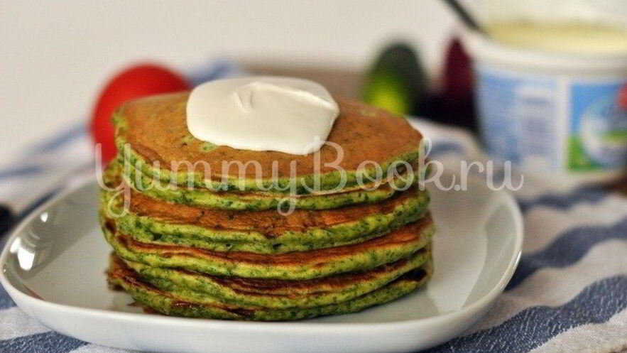 Рецепт шпинатных оладий