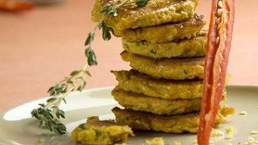 Рецепт томатных оладий