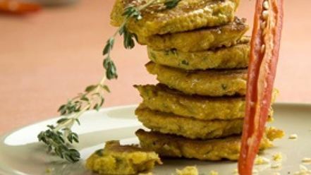 Рецепт томатных оладий