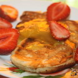 Рецепт Цельнозерновых оладий на кефире