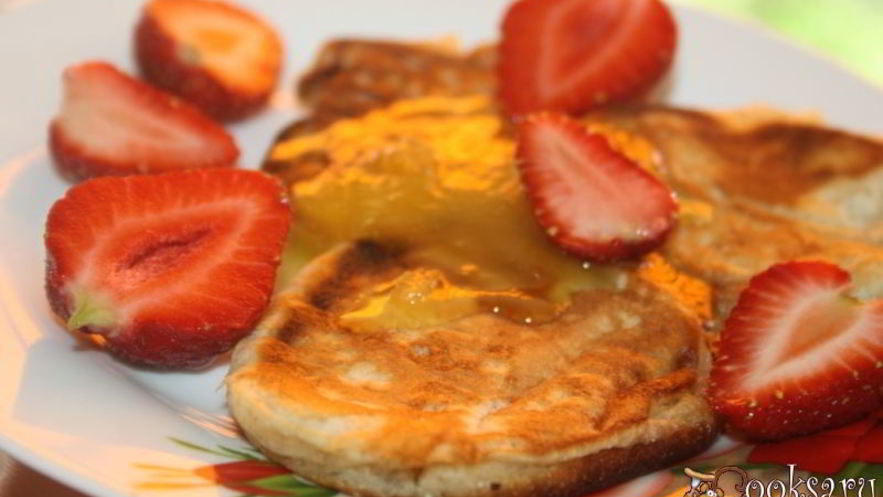 Рецепт цельнозерновых оладий на кефире