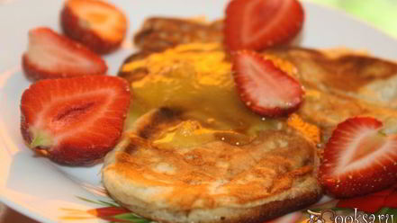 Рецепт цельнозерновых оладий на кефире